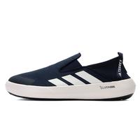 adidas阿迪达斯蓝色帆布鞋男鞋夏季溯溪鞋涉水鞋子一脚蹬穿脱运动鞋