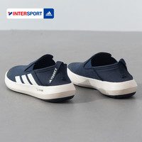adidas阿迪达斯蓝色帆布鞋男鞋夏季溯溪鞋涉水鞋子一脚蹬穿脱运动鞋 JI3503/主图款 43