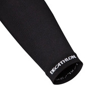 迪卡侬(DECATHLON)袖套防晒男女长款手臂套公路骑行冰袖WSKA经典酷黑_M4273865