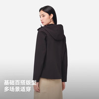 【风盾】伯希和软壳衣男户外防风运动外套修身透气夹克上衣女 【男款】曜石黑 | 防风透气 XXL