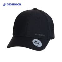 迪卡侬（DECATHLON）帽子青少年男童遮阳帽女童防晒鸭舌帽防晒帽棒球帽WSHA 【鸭舌帽】灰色-硬挺款 均码