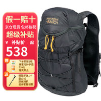 神秘牧场 神秘农场登山包 云雀Gallagator系列户外徒步背包 轻便旅行双肩包 10L 黑色 S/M
