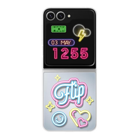 三星（SAMSUNG）Galaxy Z Flip6 原装智能主题保护壳 手机套 原厂手机壳 透明