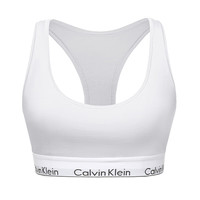 Calvin Klein内衣 摩登引力带 女士ck轻运动美背文胸 F3785E（欧版无胸垫） 100白色（欧版无胸垫） XS