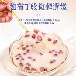 滋时 港式红豆双皮奶即食广东特产甜品营养开盖即食早餐代餐奶冻 港式红豆双皮奶180g