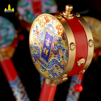 福人福地 儿童拨浪鼓 幼儿手摇鼓 婴儿玩具 礼品 特色旅游产品 纪念品