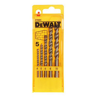 DEWALT 得伟 DT6952 圆柄冲击钻头套装 5支装