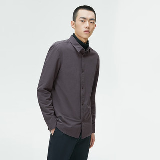 杰克·琼斯（JACK&JONES）年春秋新款上衣男士时尚百搭商务衬衣简约衬衫长袖男装  常规