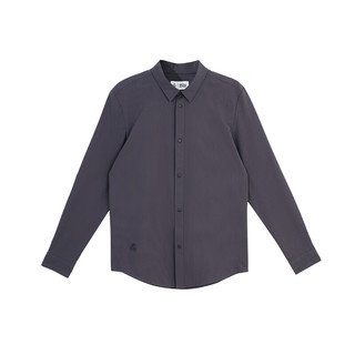 杰克·琼斯（JACK&JONES）年春秋新款上衣男士时尚百搭商务衬衣简约衬衫长袖男装  常规