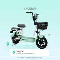 移动端、京东百亿补贴：飞鸽 E75智能电动自行车45公里长续航电动车铅酸电池48V12Ah小电驴源彩青竹绿