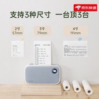 喵喵机 超清错题打印机小学初高中生专用便携式型迷你小型家用热敏图文扫描支持三种尺寸打印免抄整理神器 C2超清灰阶标配