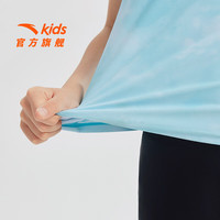 安踏儿童泳衣男女童分体泳装2025年夏季透气专业运动抗氯泳衣泳裤套装 【男童分体】绿色/黑色1472-1 140