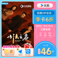 优酷 YOUKU VIP会员3个月优酷视频会员季卡三个月 以法之名