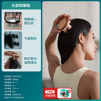 飞利浦 头皮智能按摩梳 喷雾滋养护发丝头部震动按摩仪 送男女友新年货 5301H