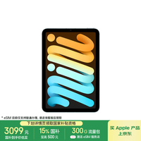 苹果 Apple iPad mini (A17 Pro) 8.3英寸 平板电脑(128G eSIM版/mini7/MXQ13CH/A)蓝色