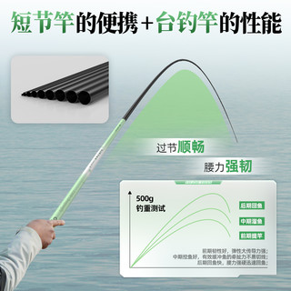 渔之源小蜻蜓鱼竿手竿溪流竿短节鱼竿鲫鱼竿小物钓鱼竿迷你鱼竿