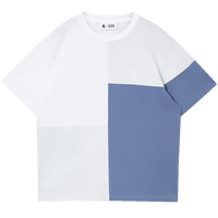 JACK&JONES 杰克琼斯 撞色拼接 圆领短袖T恤