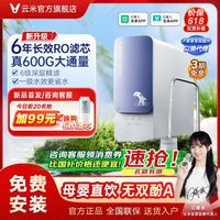 百亿补贴：云米 小蓝调系列 反渗透纯水机600g
