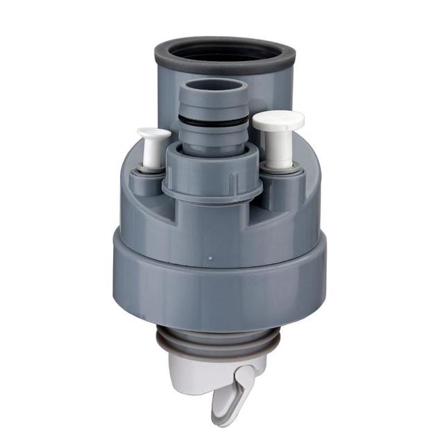 潜水艇 洗衣机下水三通排水管阳台二合一防溢水防返臭三头通接头