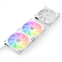 乔思伯 ZF-120W ARGB 120mm 机箱散热风扇 白色 3个装