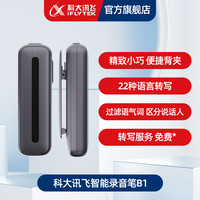 科大讯飞 iFLYTEK B1Y20J 智能录音笔 32GB 银灰色