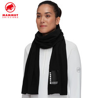 猛犸象 Fleece 男女同款户外时尚休闲舒适保暖围 1192-00160 黑色