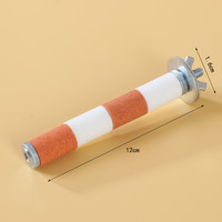 开心宠乐园 Happy Pet Park 鹦鹉磨嘴魔爪棒磨砂站杆鸟笼站棍站架虎皮玄凤专用磨牙用品