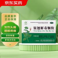 全泰 QUANTAI 银翘解毒颗粒 15g*12袋 清热解毒 用于风热感冒 发热头痛 咳嗽口干 咽喉疼痛 新冠指南用药