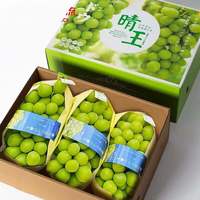 HYOJOO 特大果 阳光玫瑰葡萄 2.5斤装（单果10-12G）