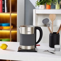 博世 BOSCH 德国进口Bosch/博世 不锈钢电热烧水壶防烫大容量快速烧水 家用