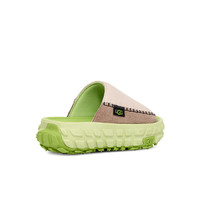 UGG夏季男女同款舒适露趾休闲厚底轮胎底拖鞋明星同款 1152680 SNDB | 沙色/黑色 34.5