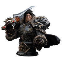 魔兽世界 WOW 瓦里安 半身像雕像