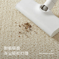 今后仿剑麻地毯客厅2025高级耐脏防猫抓床边毯茶室免打理日式地垫 烟灰色菠萝纹棉布底【品质升级】 300cm*400cm