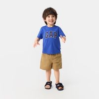 Gap大小童同款男女童2025夏季吸湿速干短袖T恤儿童775228