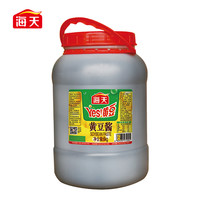 海天黄豆酱6kg*1桶餐饮装商用大桶炒菜调味豆瓣酱东北大酱