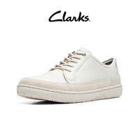 Clarks 男鞋霍德森系列春夏时尚潮流舒适透气系带单鞋滑板鞋男