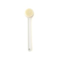 MUJI 無印良品 日本直邮Muji无印良品聚丙烯软毛沐浴刷白色柔软舒适时尚33cm