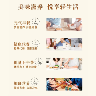 滋时燕窝粥即食滋补品补品营养品速食早餐粥补品礼盒 【10碗装】多重谷物 低脂饱腹