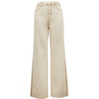 VEROMODA牛仔裤女夏季纯棉宽松高腰直筒裤休闲潮流百搭324232012 J9G津潭