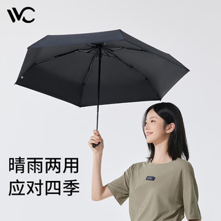 VVC遮阳伞防晒雨伞防紫外线防晒伞女太阳伞卡片伞便携雨伞