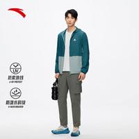 安踏奥特莱斯轻壳防晒衣大地之壳户外男防泼水抗紫外线梭织运动外套 XL