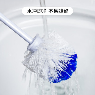 世家软毛马桶刷 塑料洗厕所刷子加长多用清洁刷大刷头卫生间壁挂式 ⭐⭐【商超】马桶刷*1