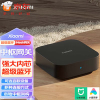 小米 Xiaomi 中枢网关蓝牙wifi网线多功能蓝牙mesh网关居本地联动网关 小米中枢网关 黑色