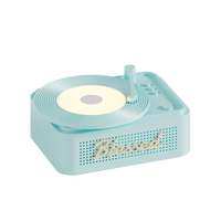 参趣 蓝牙5.3 蓝牙音箱+旋转碟盘+氛围灯光