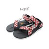 SUICOKE 凉鞋 DEPA-V2chk OG-022V2chk 红色 (8) 黑色 (1 红色、レッド