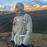 牧高笛冷山岩羊80冲锋衣 户外露营三合一登山服防风防水透气保暖冲锋衣 【套羽绒款】草灰绿/男 XS