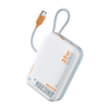 魅族 MEIZU PANDAER 35W 自带线移动电源10000毫安适用魅族苹果华为充电宝 独角兽 标配版（带线）
