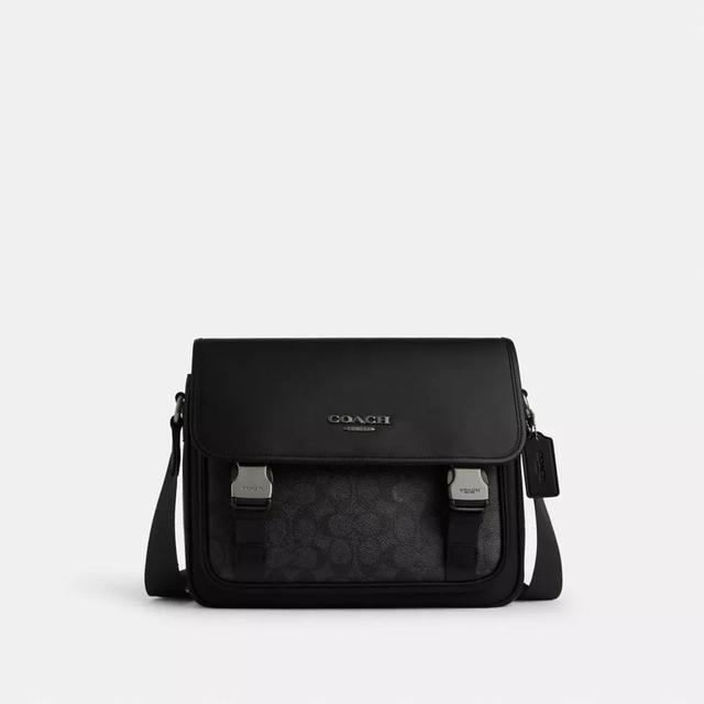 COACH 蔻驰 经典标志RACER信使包