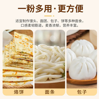 金沙河 家用小麦粉 中筋通用 5kg 袋装