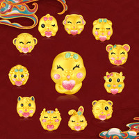 水贝黄金足金12生肖黄金手绳珐琅工艺3D硬金蛇年生肖手链金重约0.67g 12生肖-猴